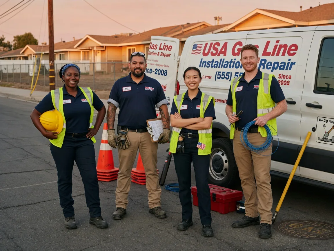 Gas Line Installation company in Tulare, CA